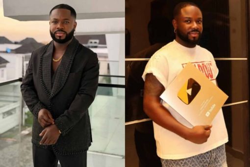 Actor Itele Receives YouTube Gold Plaque After Reaching One Million Subscribers