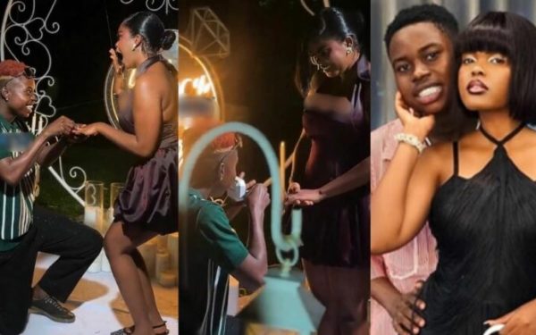 Peller proposes to girlfriend Jarvis in Ghana, video sparks buzz online
