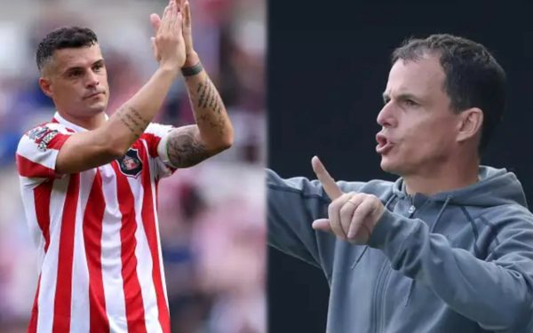 Sunderland vs Arsenal: Xhaka praises Sunderland boss Le Bris as ‘small Arsene Wenger’