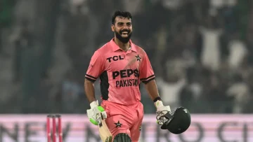 Shadab Khan’s unbeaten century lifts Pakistan past England in dramatic ODI