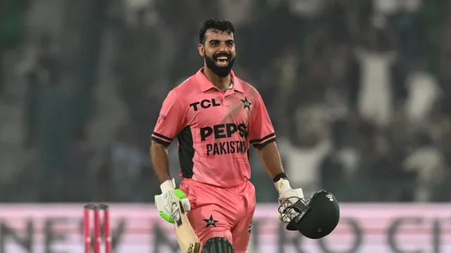 Shadab Khan’s unbeaten century lifts Pakistan past England in dramatic ODI